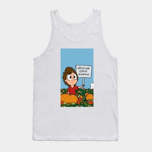 Welcome Great Pumpkin Tank Top